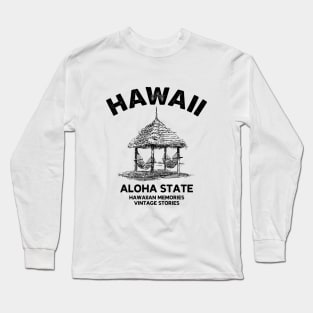 Relaxation and Hawaii Long Sleeve T-Shirt